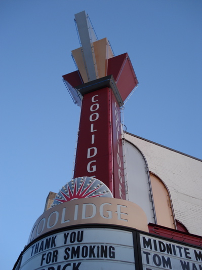 Coolidge Corner Theater marquee